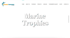 Desktop Screenshot of marineartandtrophies.com